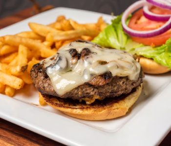 Burger Mushroom Swiss 2