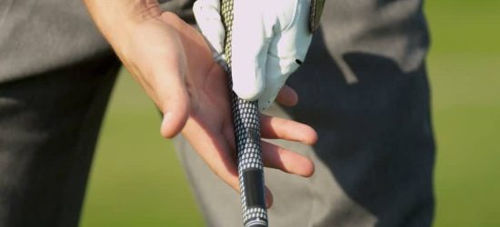 Golfer Holding Club 2